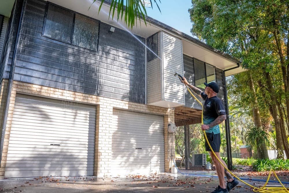 House washing by SOAKD Exterior Cleaning